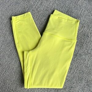 lululemon athletica Yellow Leggings
